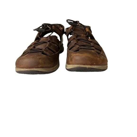 MERRELL TIDERISER LUNA FISHERMAN LEATHER Sandals Men's 8 - Picture 8 of 9